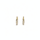 Gold Pearl Earrings - Vintage