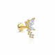 Sterling Silver Stud Earrings - Dragonfly Design