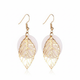 Shell Leaf Earrings - Artisan