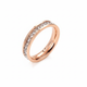 Rose Gold Ring with Bowknot Design - Artisan