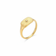 Gold Zircon Ring - Vintage