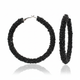 Stone Hoop Earrings - Bohemian
