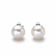 Pearl Earrings in Soft White and Pink - Contemporary